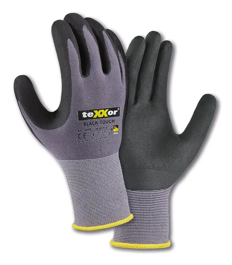 teXXor® Nylon-Strickhandschuhe BLACK TOUCH® teXXor®