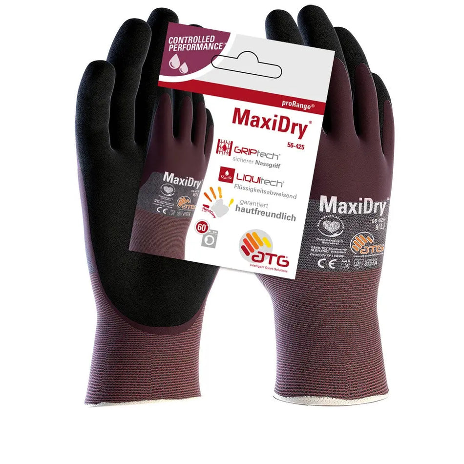 MaxiDry® Nylon-Strickhandschuhe (56-425 HCT), SB-Verpackung ATG®