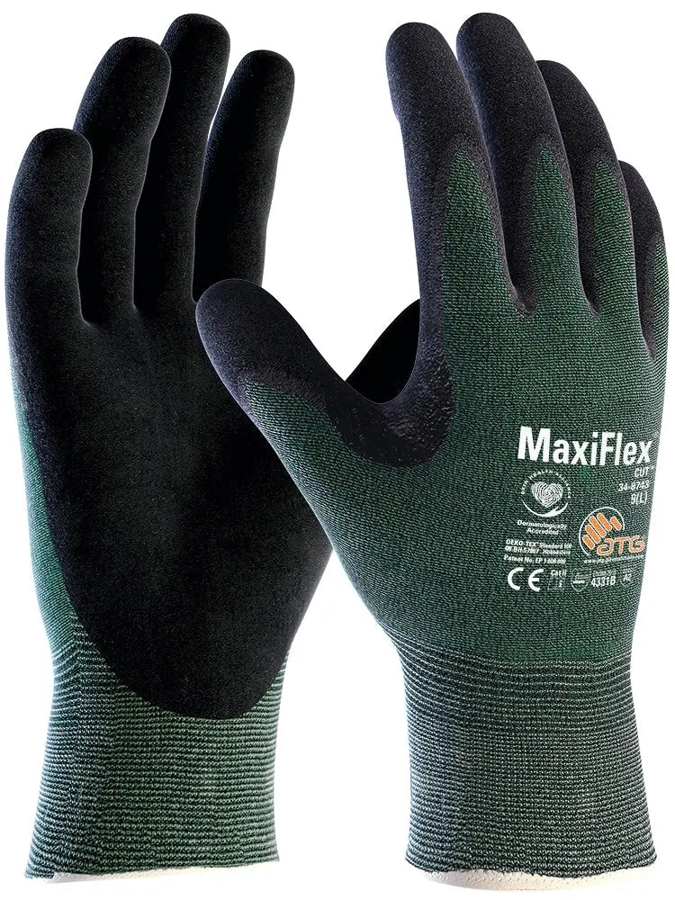 MaxiFlex® Cut™ Schnittschutz-Strickhandschuhe (34-8743V), Automatenverpackung ATG®