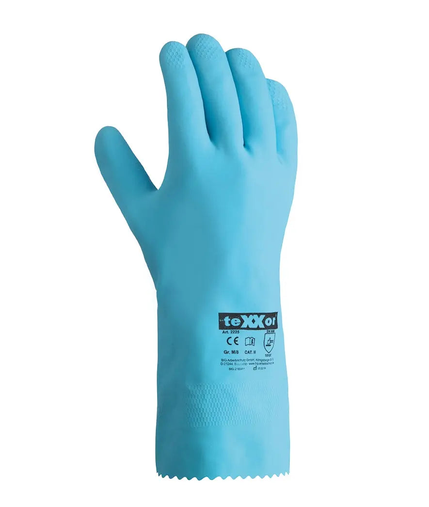 Haushaltshandschuh NATURLATEX teXXor 2225 blau Workschutz