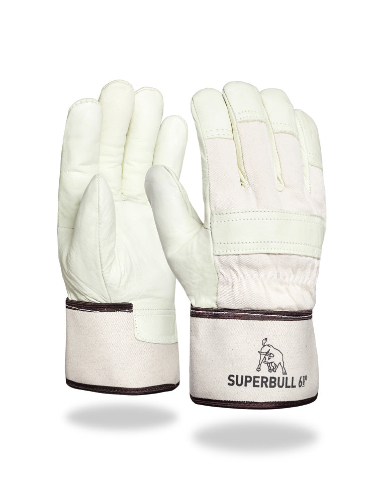 SuperBull® 6 | Büffelnarbenlederhandschuh | Winter