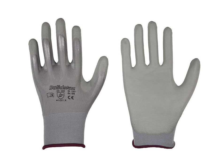 Solidstar® | Feinstrickhandschuh | PU-Beschichtung