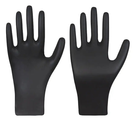 Solidstar® | BLACK | Nitril-Einmalschutzhandschuh Leipold Arbeitsschutz