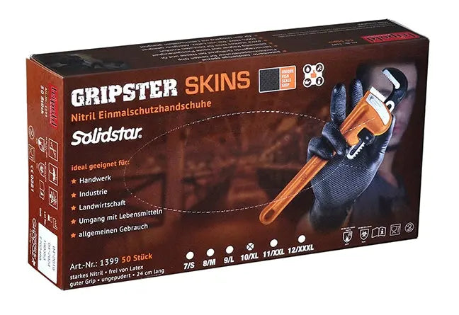solidstar handschuhe Solidstar® | GRIPSTER | Nitril-Einmalschutzhandschuh