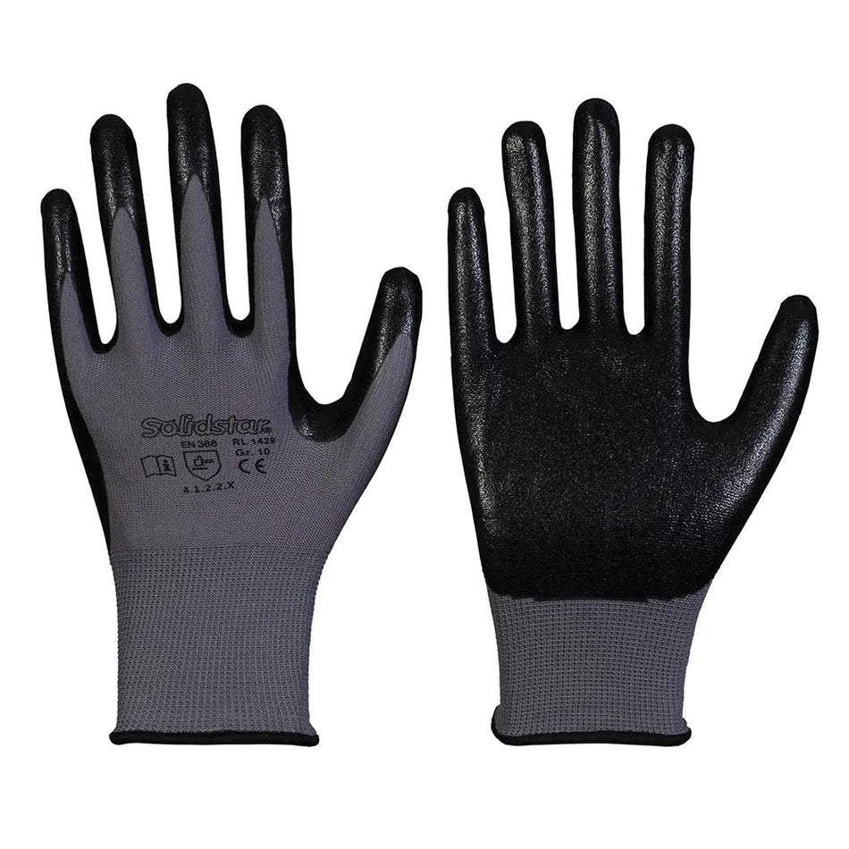 Solidstar® • Nylon-Feinstrickhandschuh Workschutz.de