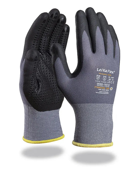 LeiKaFlex® | Feinstrickhandschuh | Nitril-Beschichtung Leipold Arbeitsschutz