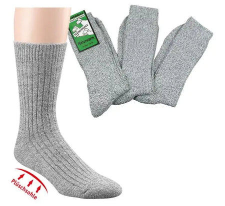 6549 Plüschsohle-Socken mit Wolle - Leipold Arbeitsschutz