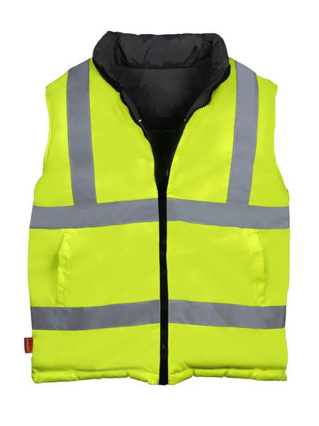 LeiKaTex® | Nylon-Wendeweste | gesteppt | gefüttert Workschutz.de