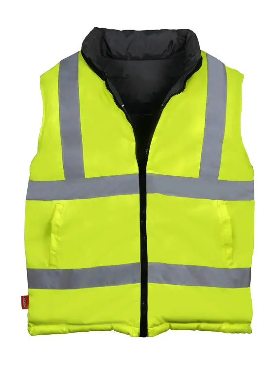 LeiKaTex® | Nylon-Wendeweste | gesteppt | gefüttert Workschutz.de