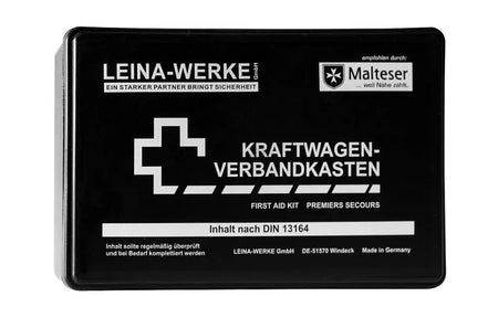 LEINA | KFZ-Verbandkasten | Inhalt nach DIN 13164 Leina-Werke