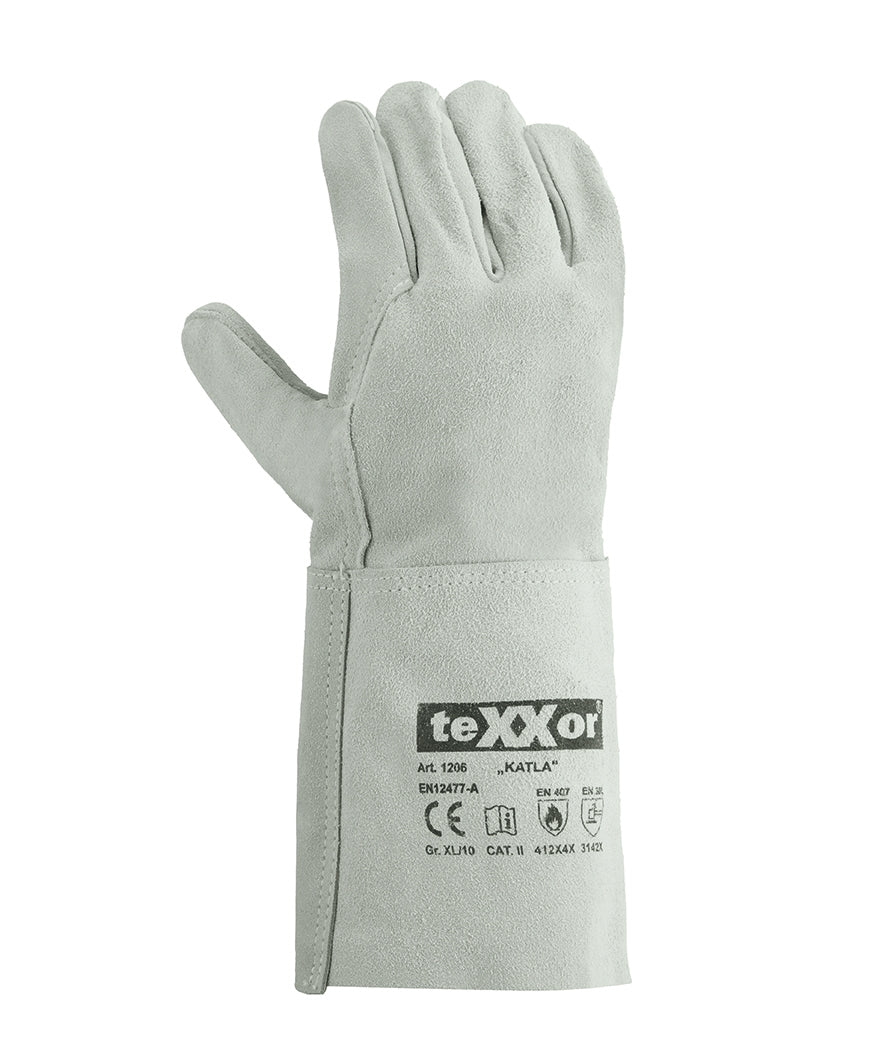 teXXor® Schweißerhandschuhe KATLA - Workschutz.de