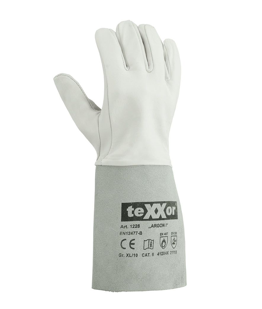 teXXor® Schweißerhandschuhe ARGON I - Workschutz.de