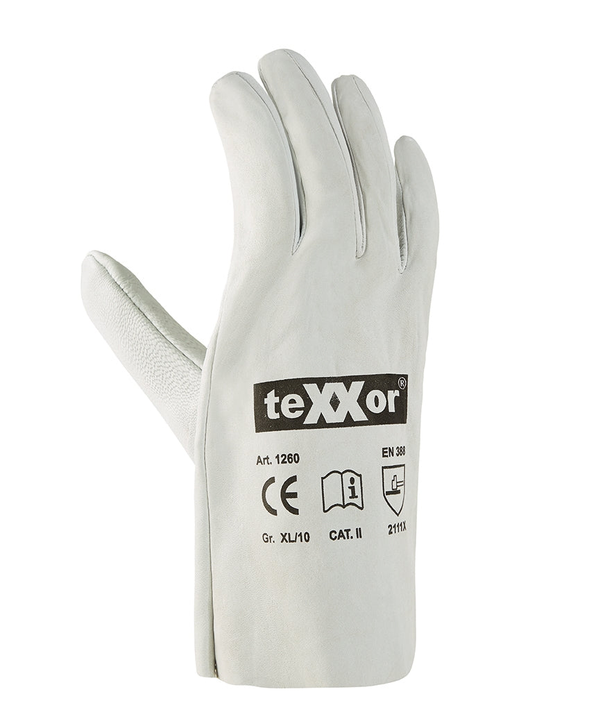 teXXor® Schafsnappa-Handschuhe VOLLEDER - Workschutz.de