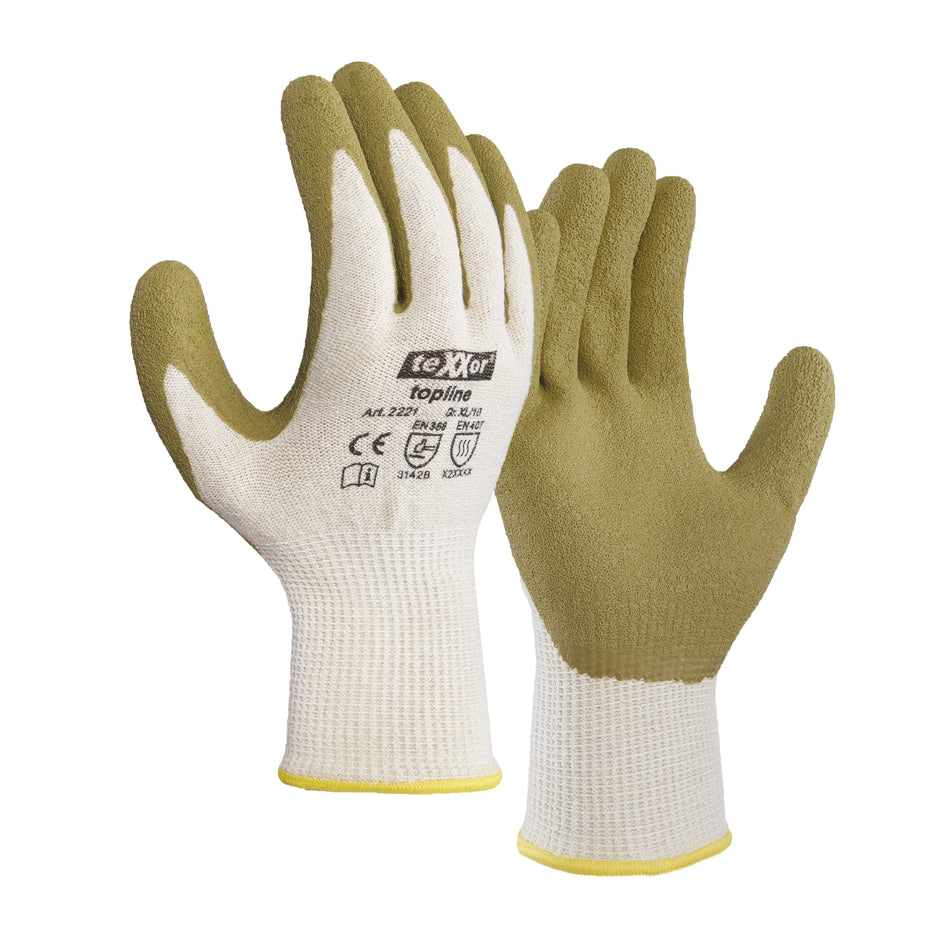 teXXor® topline Grobstrick-Handschuhe GREEN PROTECT teXXor®