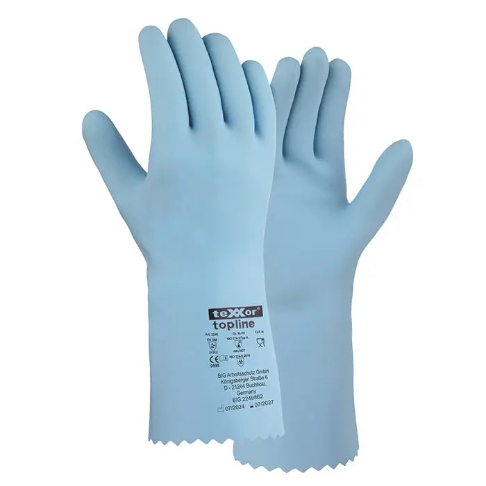 teXXor® topline Chemikalienschutz-Handschuhe NATURLATEX teXXor®