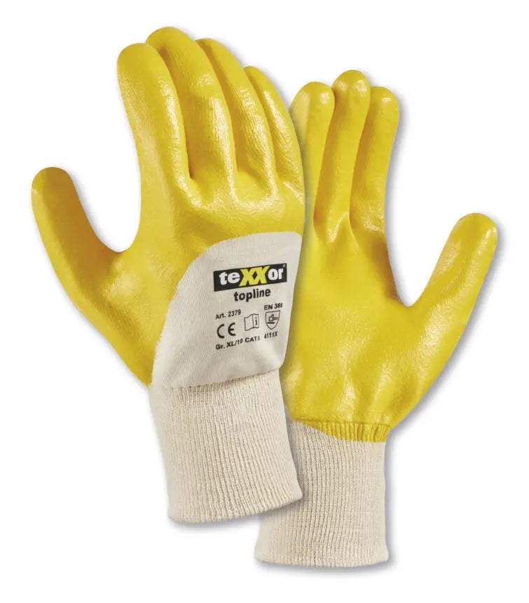 teXXor® topline Nitril-Handschuhe STRICKBUND teXXor®