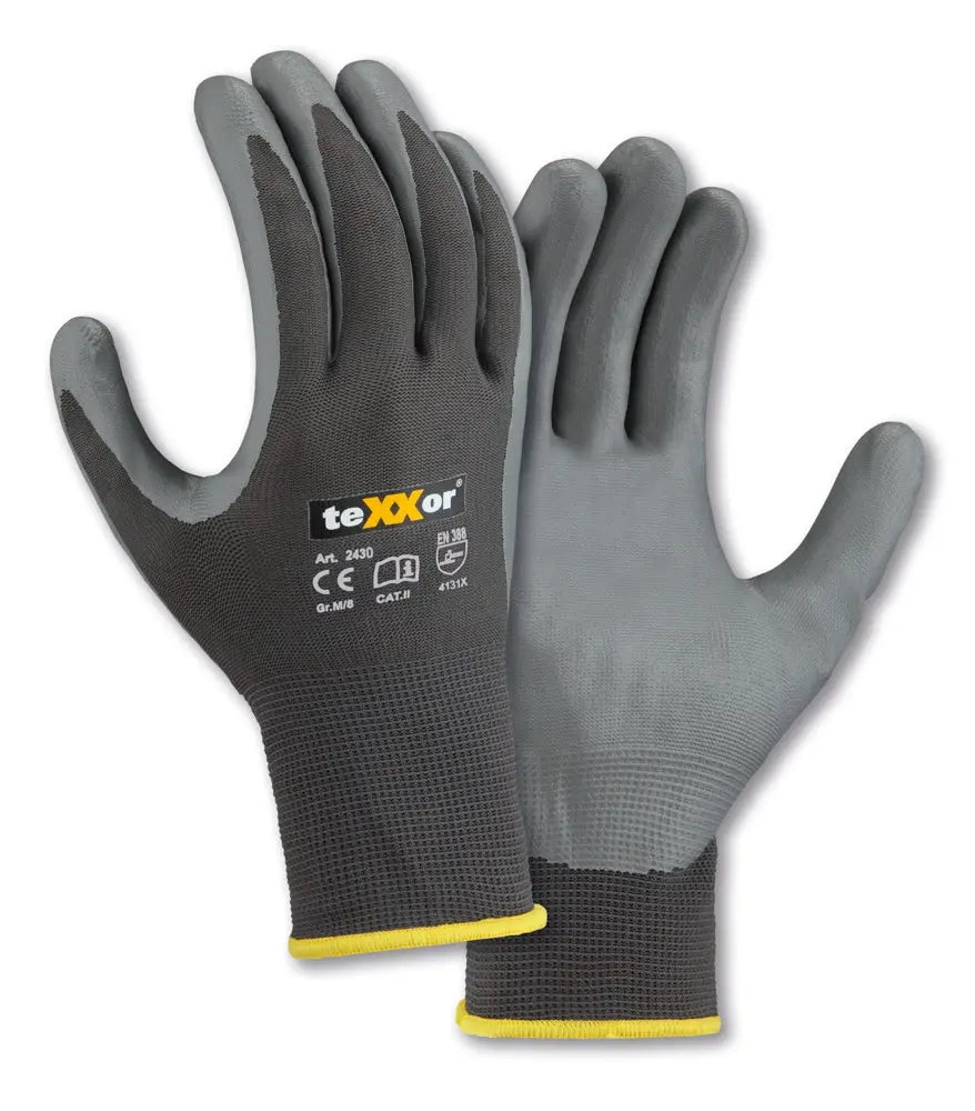teXXor® Polyester-Handschuhe NITRIL BESCHICHTET teXXor®