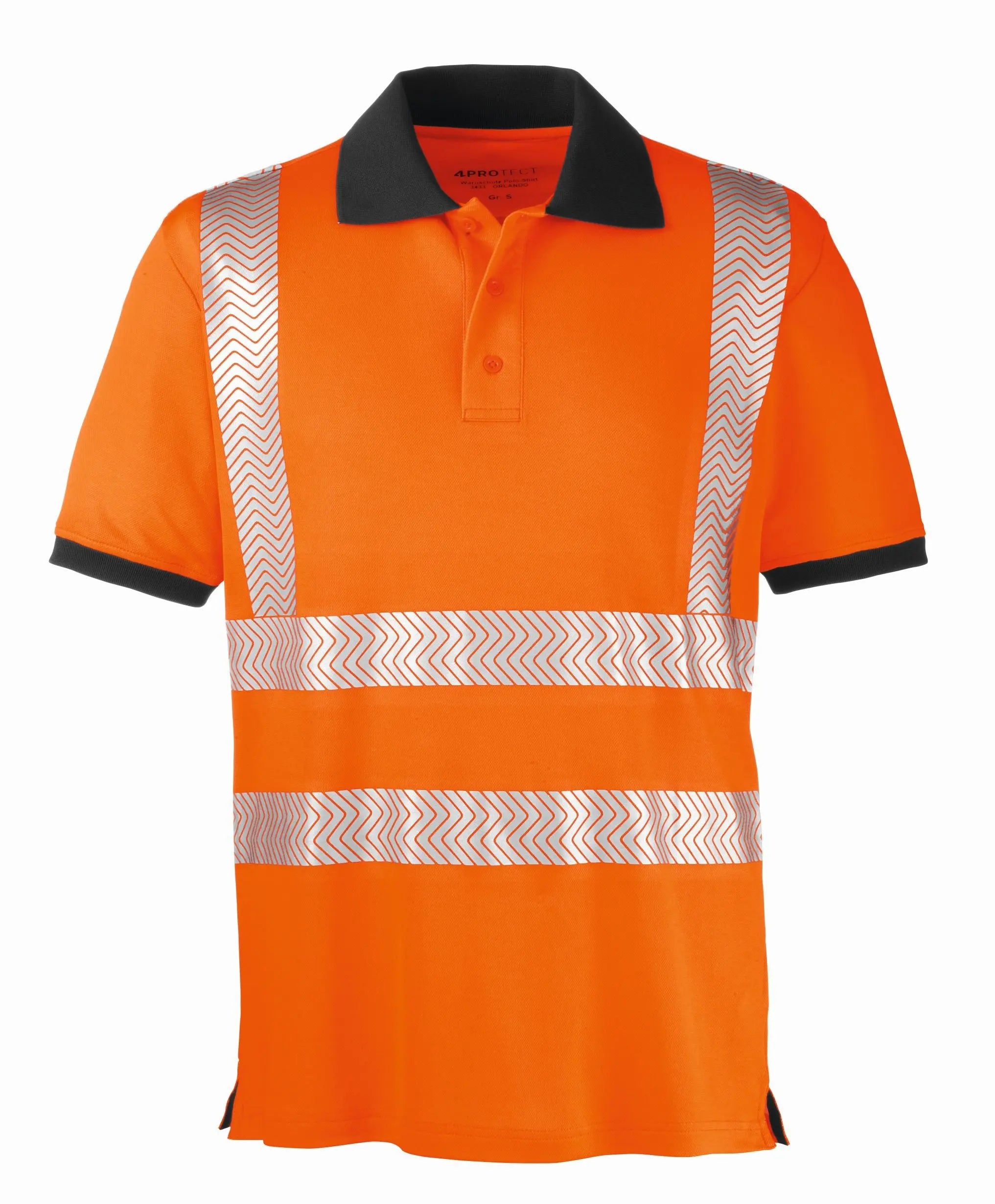 4PROTECT® Warnschutz UV-Poloshirt ORLANDO 4PROTECT®