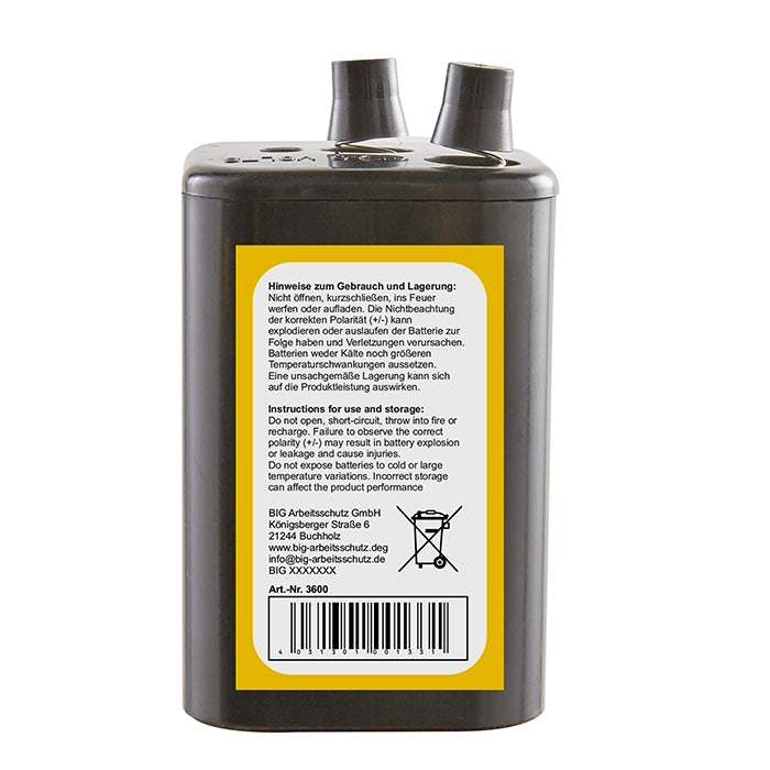 teXXor® Batterie 6V 7AH IEC 4R25 Leistungsstarke 24 Stk - Workschutz.de