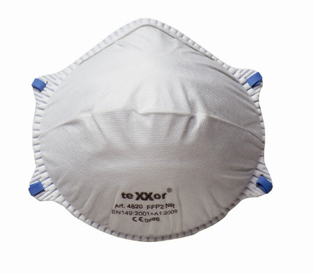 teXXor® Feinstaubmaske FFP2 >>NR<< D mit Nasenbügel teXXor®