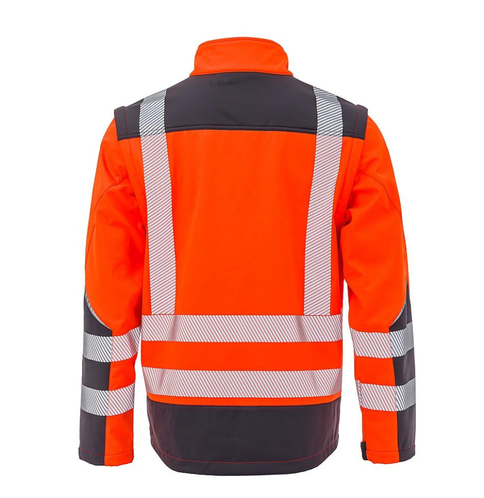 LeiKaTex® | BRIGHT LINE | Softshelljacke | Warnschutz