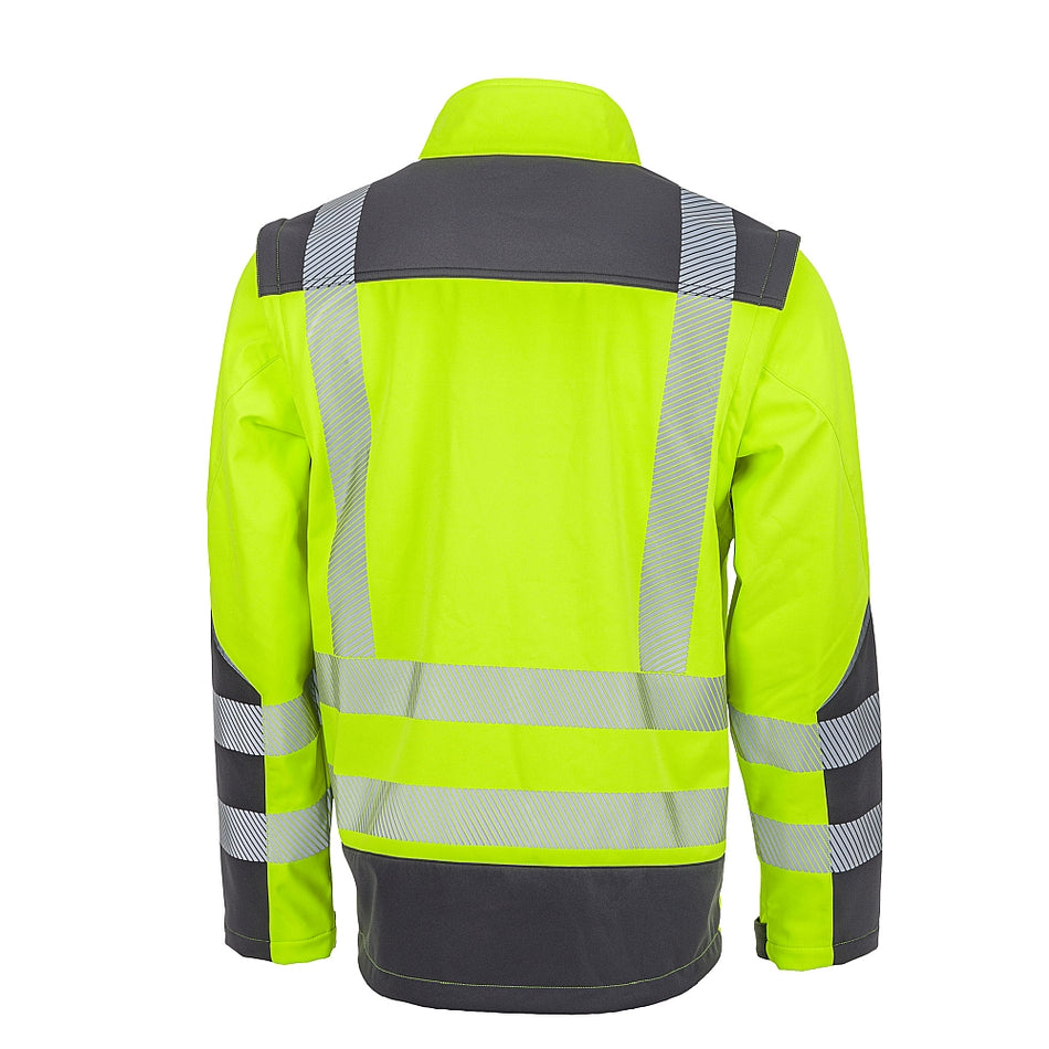 LeiKaTex® | BRIGHT LINE | Softshelljacke | Warnschutz