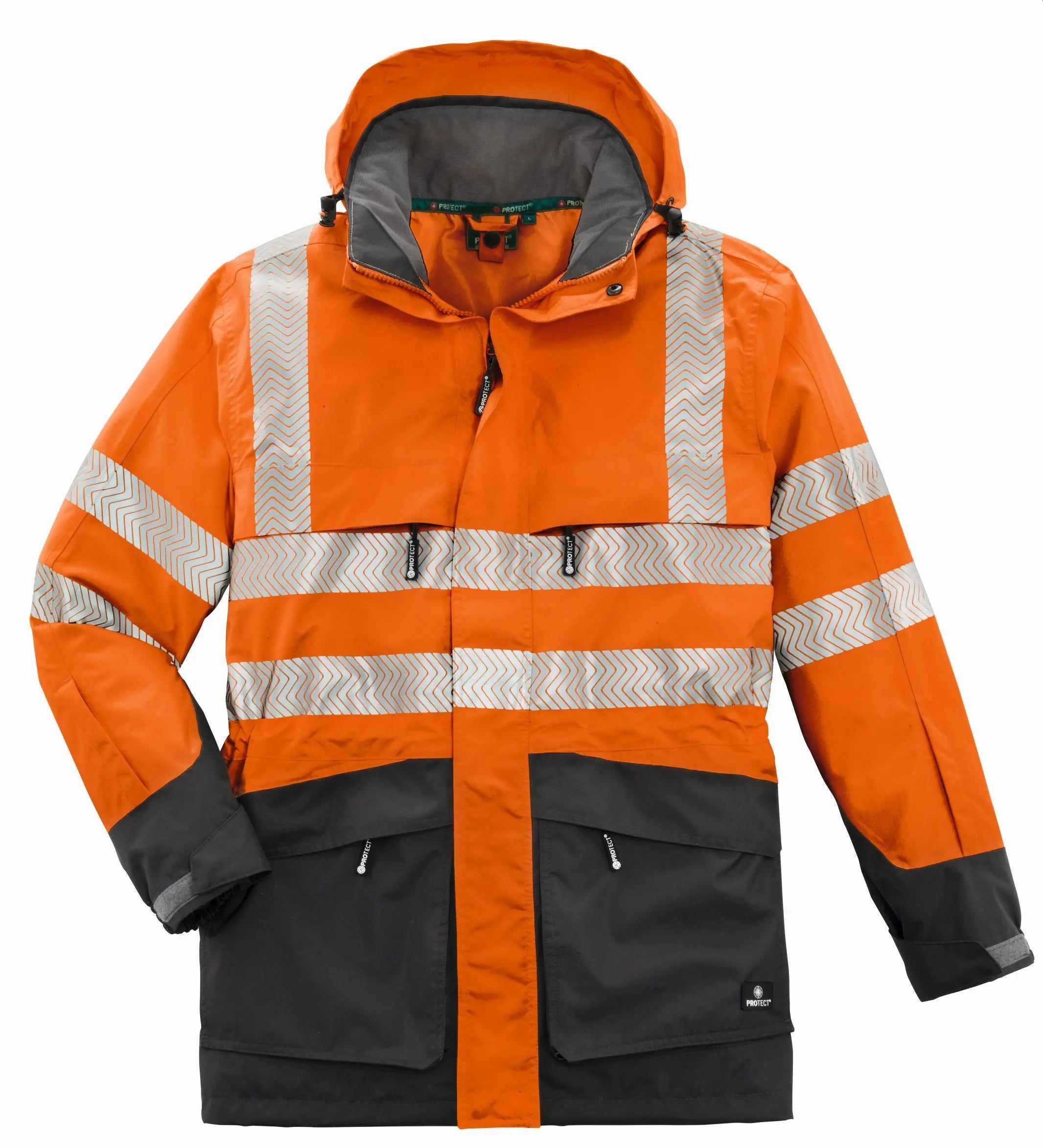 4PROTECT® Warn-Wetterschutz-Jacke TAMPA Winterjacke Workschutz.de