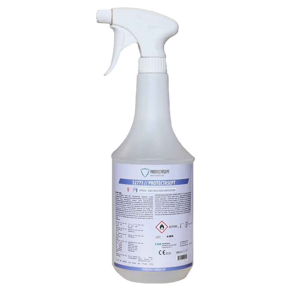 NITRAS PROTECTASEPT SF, Sprüh- / Wischdesinfektion, 1.000 ml 