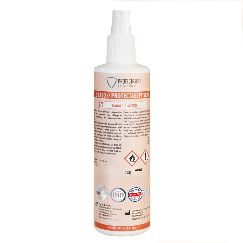 NITRAS PROTECTASEPT SKIN, Händedesinfektion, 250 ml 