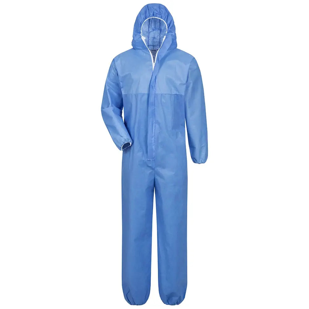 Schutzanzug SMS Tegel PSA Kategorie 3 Typ 5/6 Blau Overall - Workschutz.de