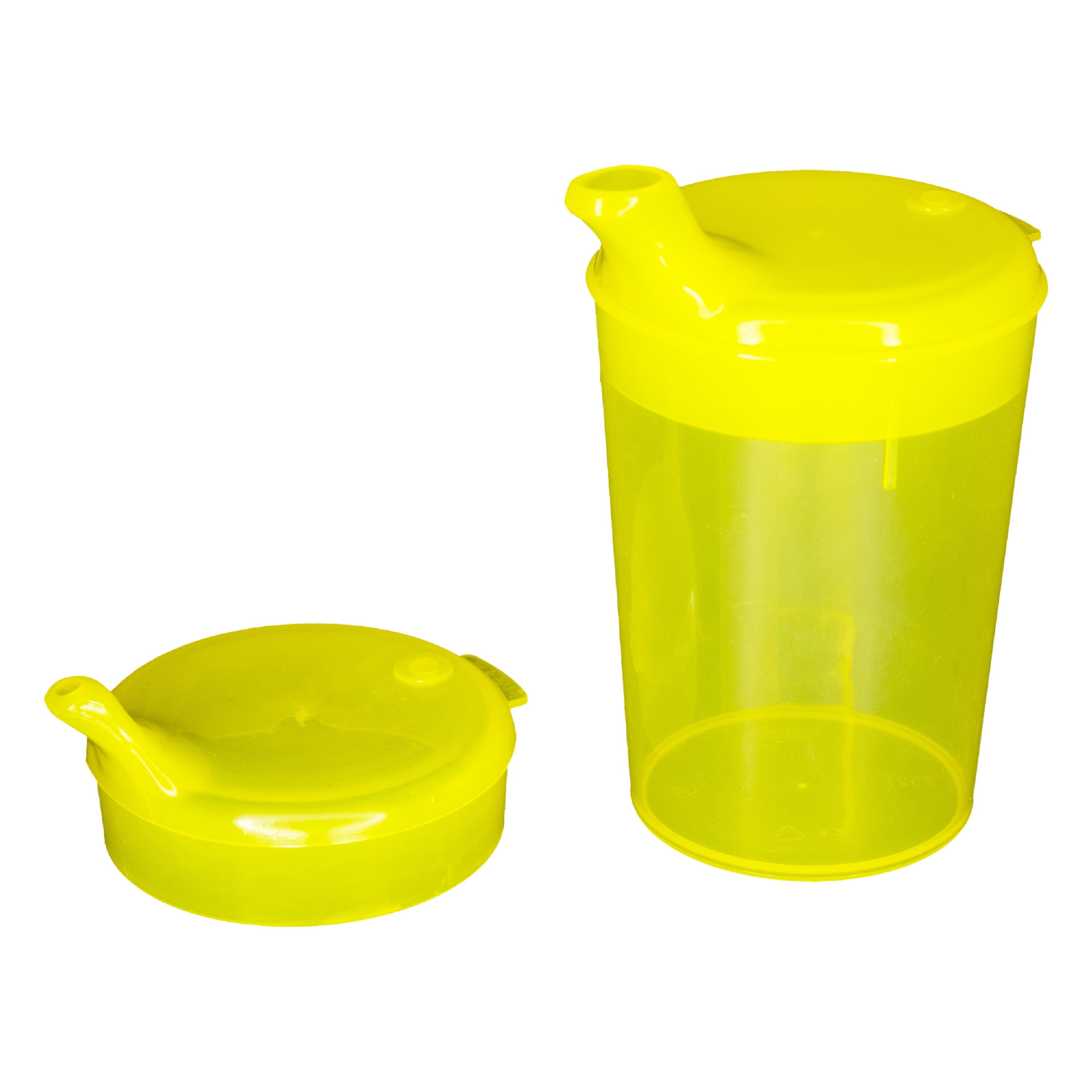 NITRAS Schnabelbecherset, gelb, Karton à 50 Sets 