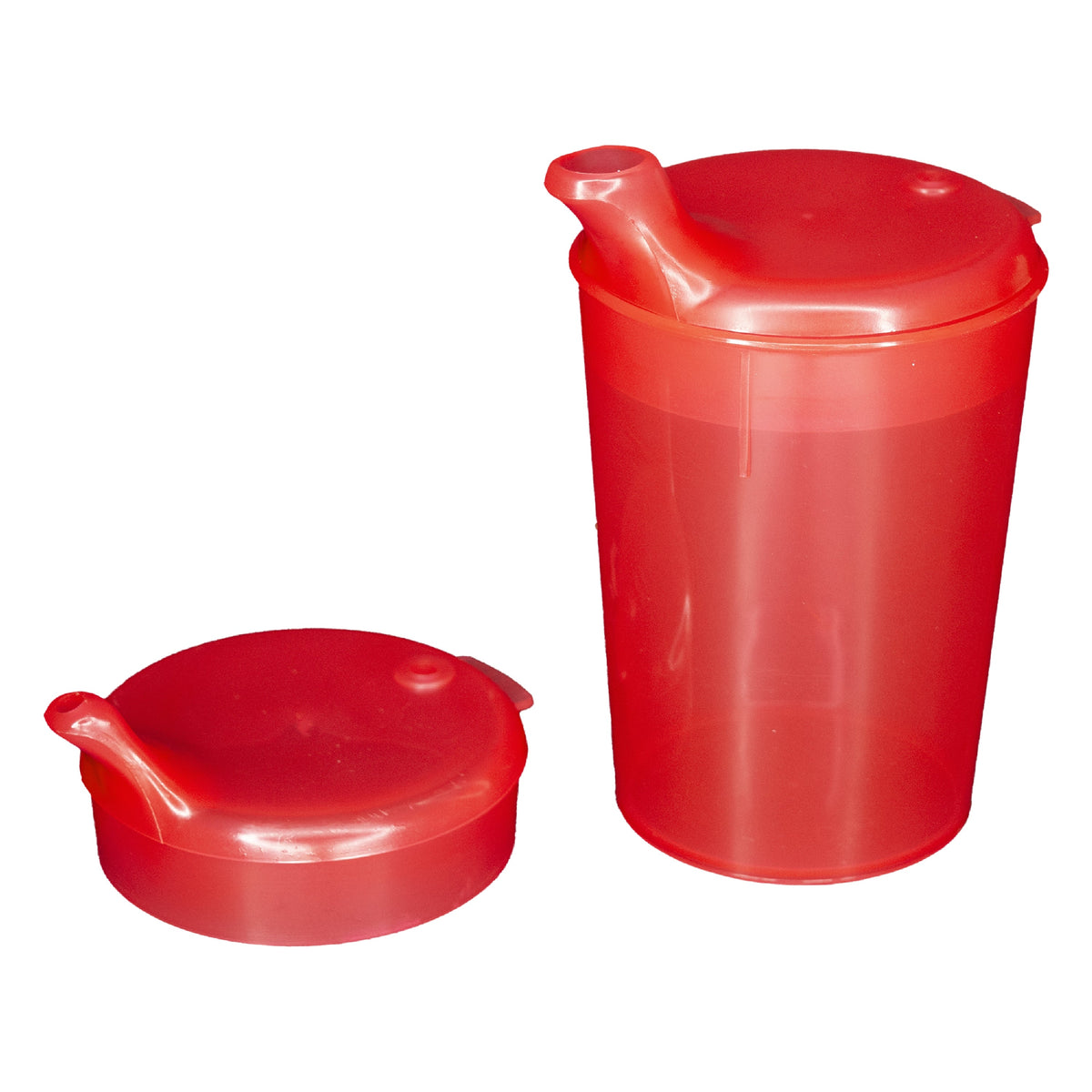 NITRAS Schnabelbecherset, rot, Karton à 50 Sets 