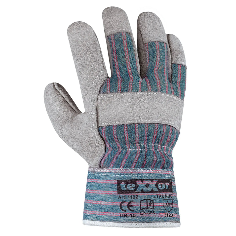 teXXor Rindkernspaltleder-Handschuh TAUNUS Arbeitshandschuhe - Workschutz.de