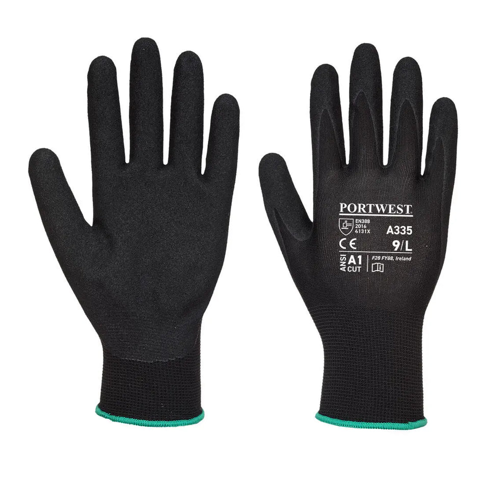 Dermi-Grip NPR15 Nitril-Handschuh A335 Workschutz.de