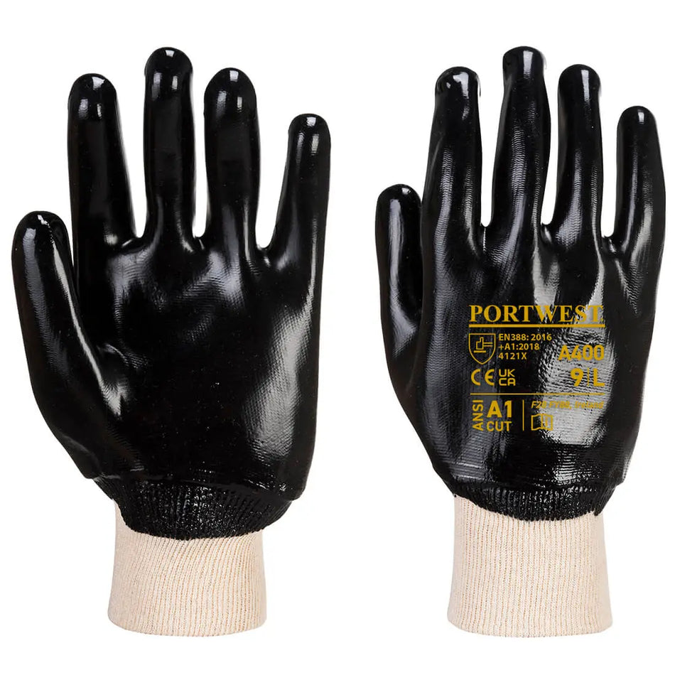 PVC-Strickbund-Handschuh A400 Workschutz.de