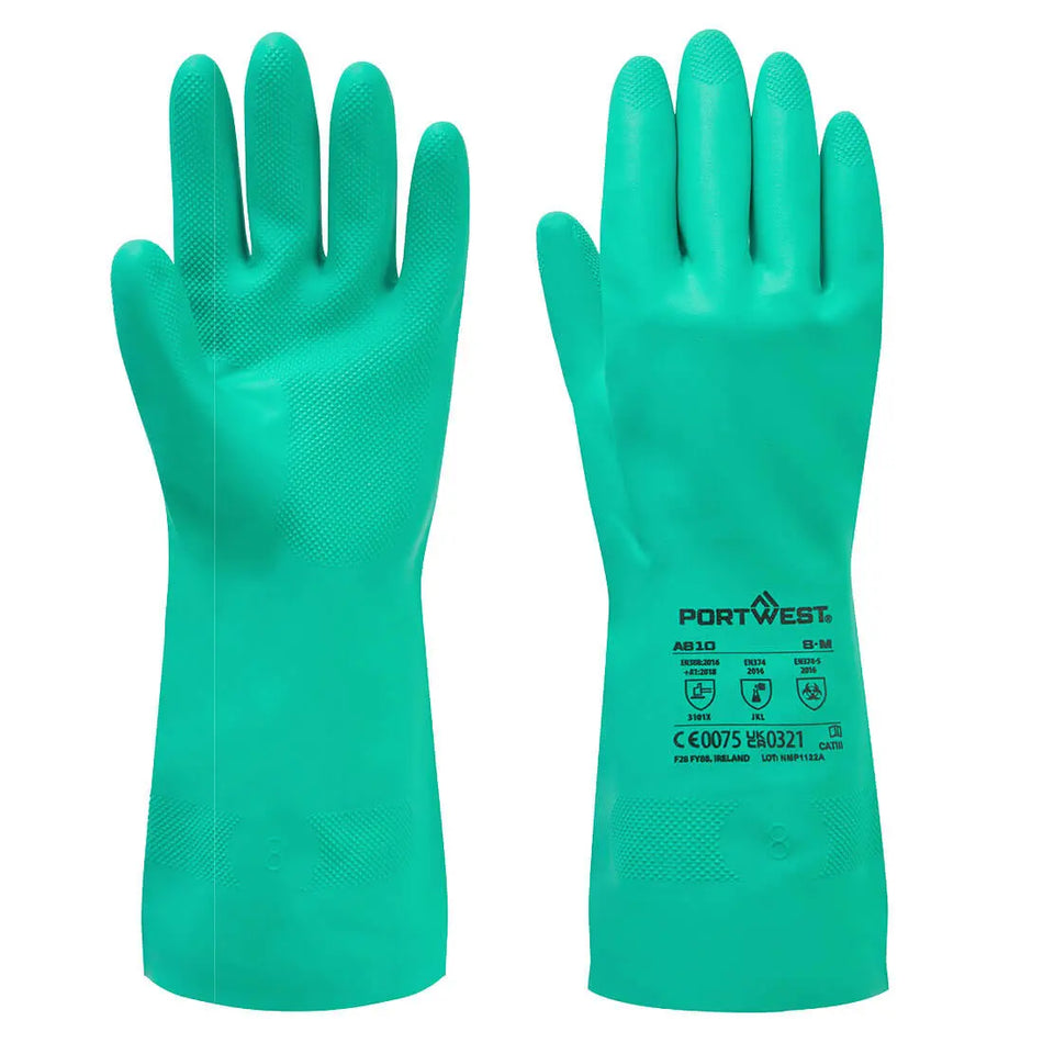 Nitrosafe Chemikalienschutz-Handschuh A810 Workschutz.de