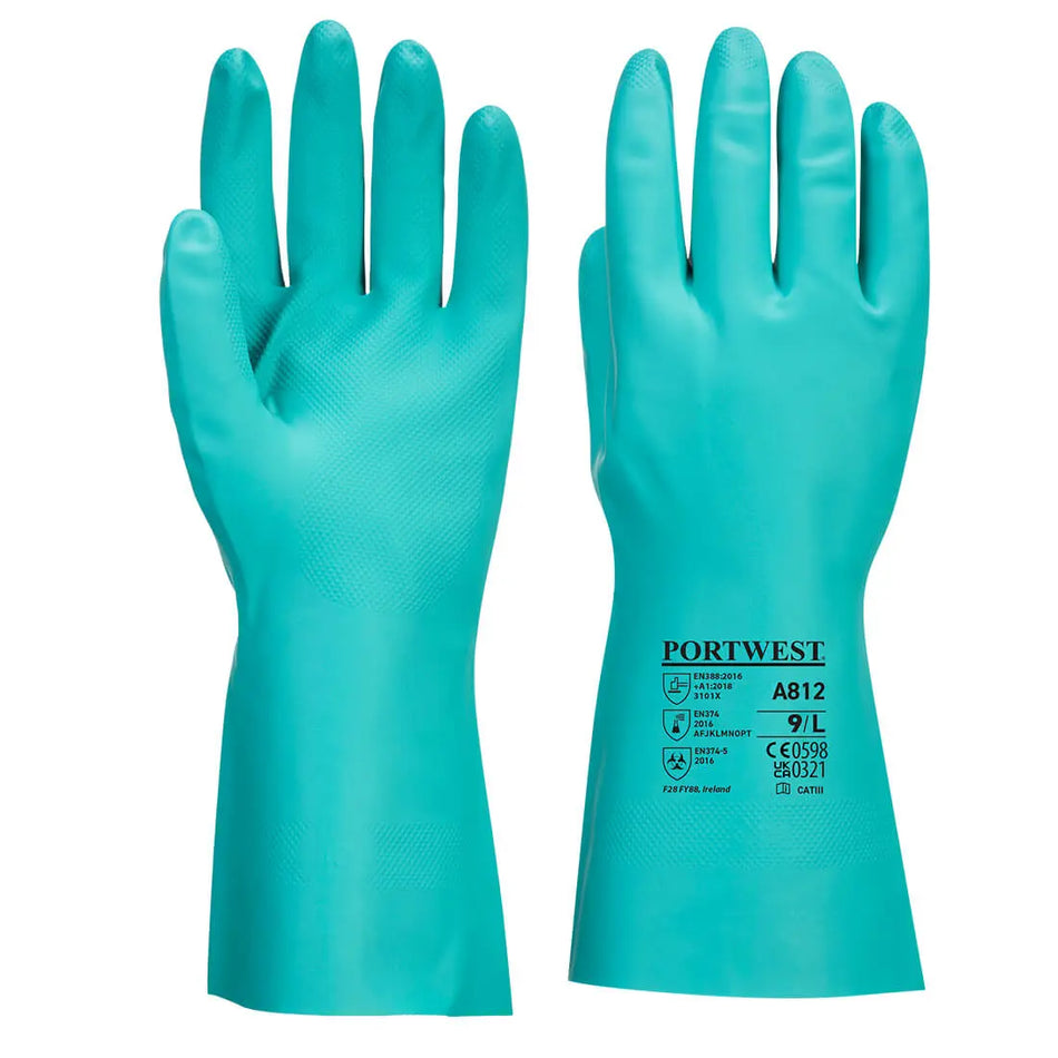 Nitrosafe Plus Chemikalienschutz Handschuh A812 Workschutz.de