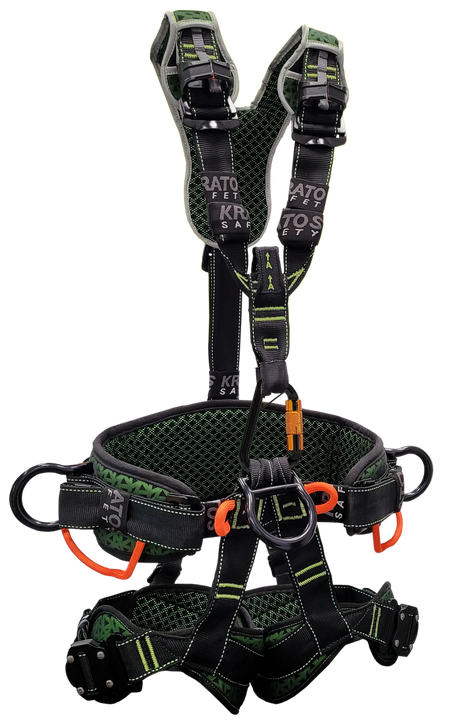 AIRTECH 2 - 2-Punkt-Auffanggurt mit extra komfortablem Hüftgurt für Arbeiten in der Schwebe (L-XXL)