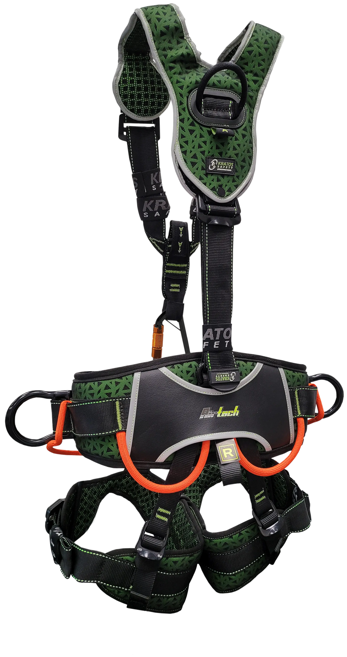 AIRTECH 2 - 2-Punkt-Auffanggurt mit extra komfortablem Hüftgurt für Arbeiten in der Schwebe (L-XXL)