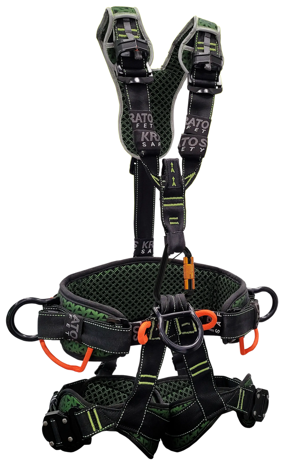 AIRTECH 2 - 2-Punkt-Auffanggurt mit extra komfortablem Hüftgurt für Arbeiten in der Schwebe (M-L)
