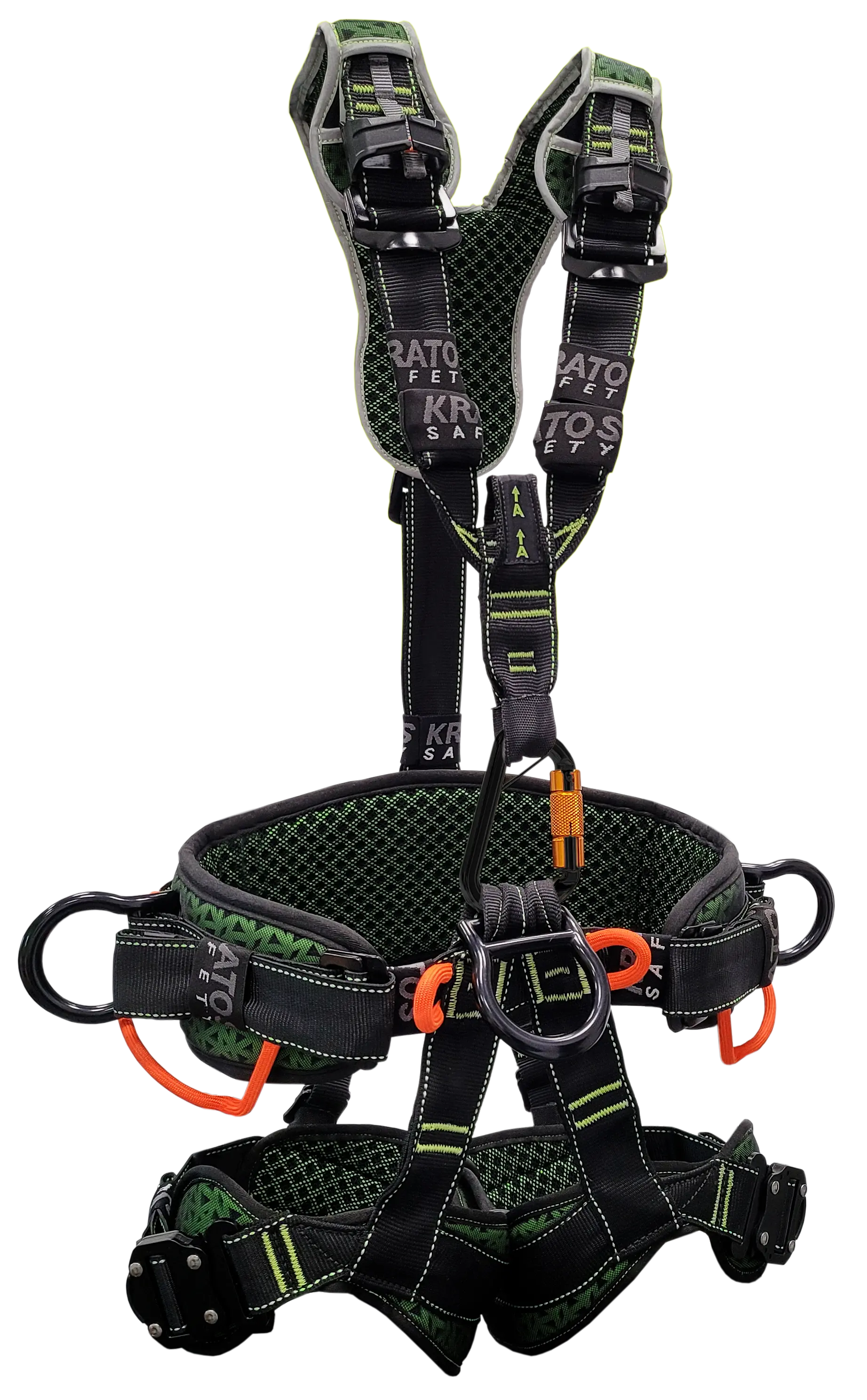 AIRTECH 2 - 2-Punkt-Auffanggurt mit extra komfortablem Hüftgurt für Arbeiten in der Schwebe (M-L)