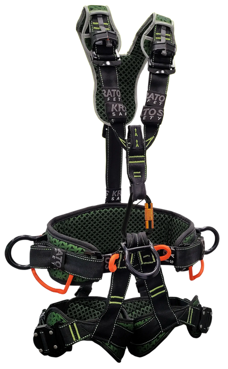 AIRTECH 2 - 2-Punkt-Auffanggurt mit extra komfortablem Hüftgurt für Arbeiten in der Schwebe (M-L)