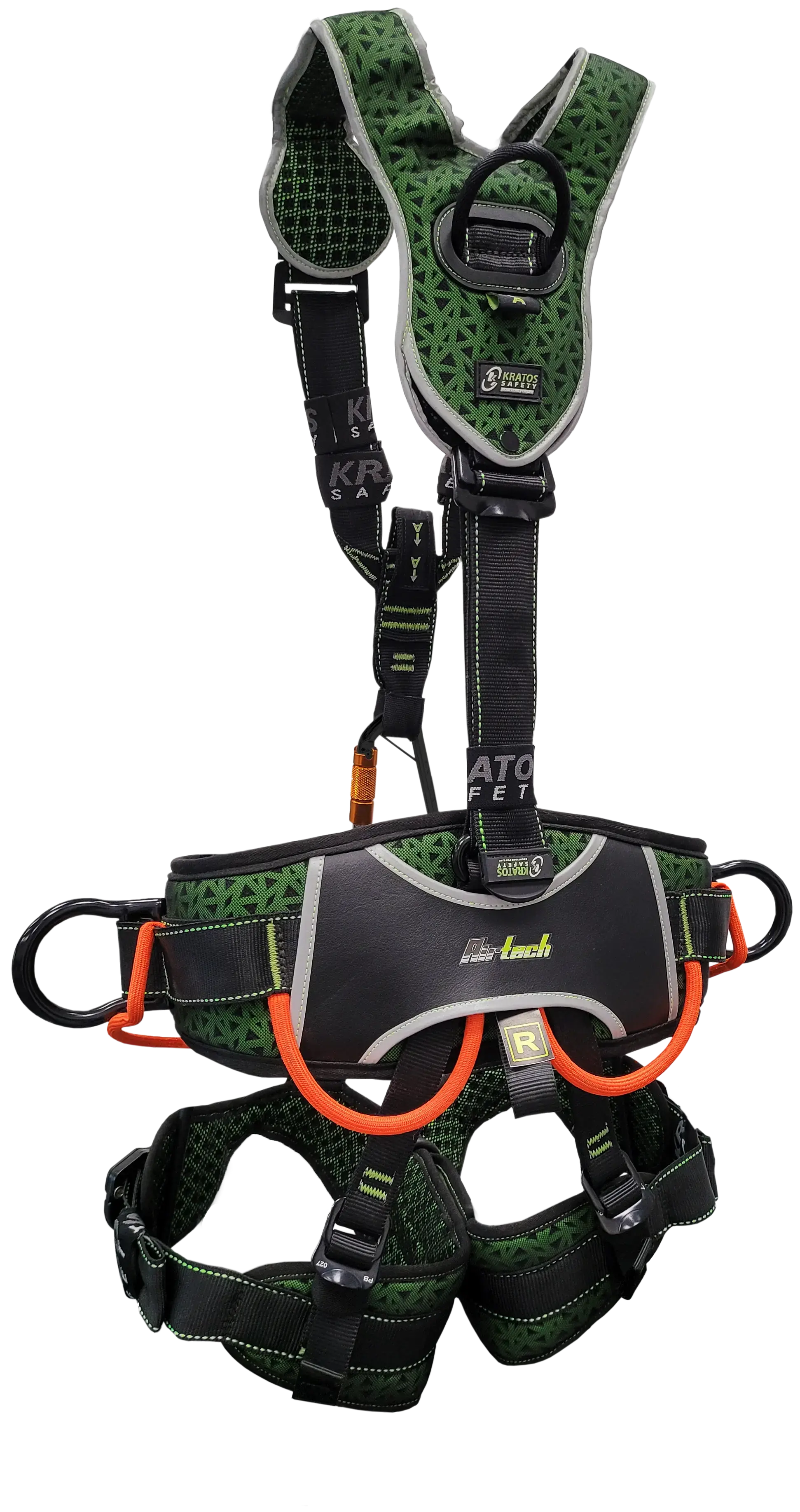 AIRTECH 2 - 2-Punkt-Auffanggurt mit extra komfortablem Hüftgurt für Arbeiten in der Schwebe (M-L)