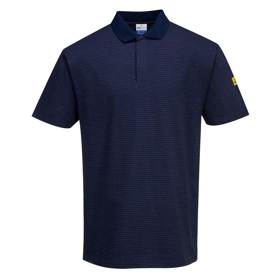 Antistatik ESD Polo-Shirt AS21 Workschutz.de