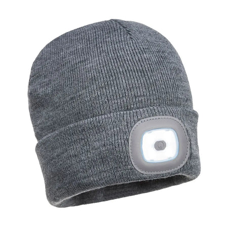 Beanie USB Wiederaufladbare LED-Kopfleuchte  B029 Workschutz.de