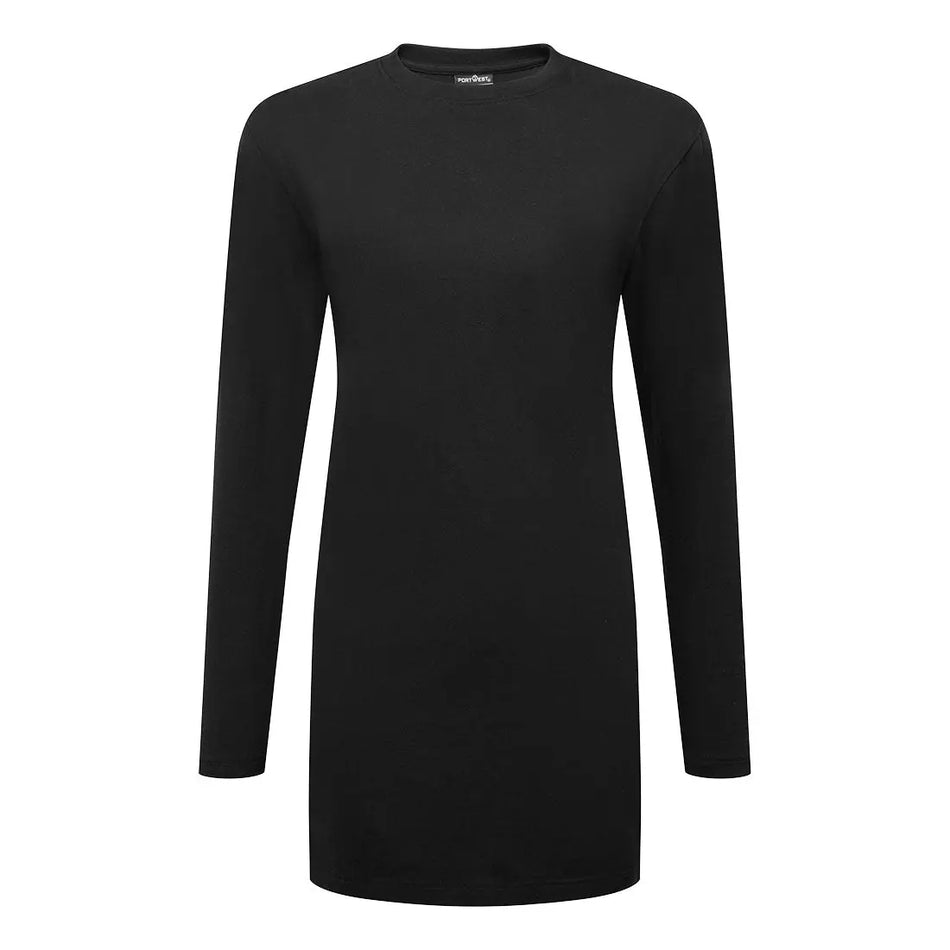 Damen Baumwoll T-Shirt in entspannter Passform langarm B194 Workschutz.de