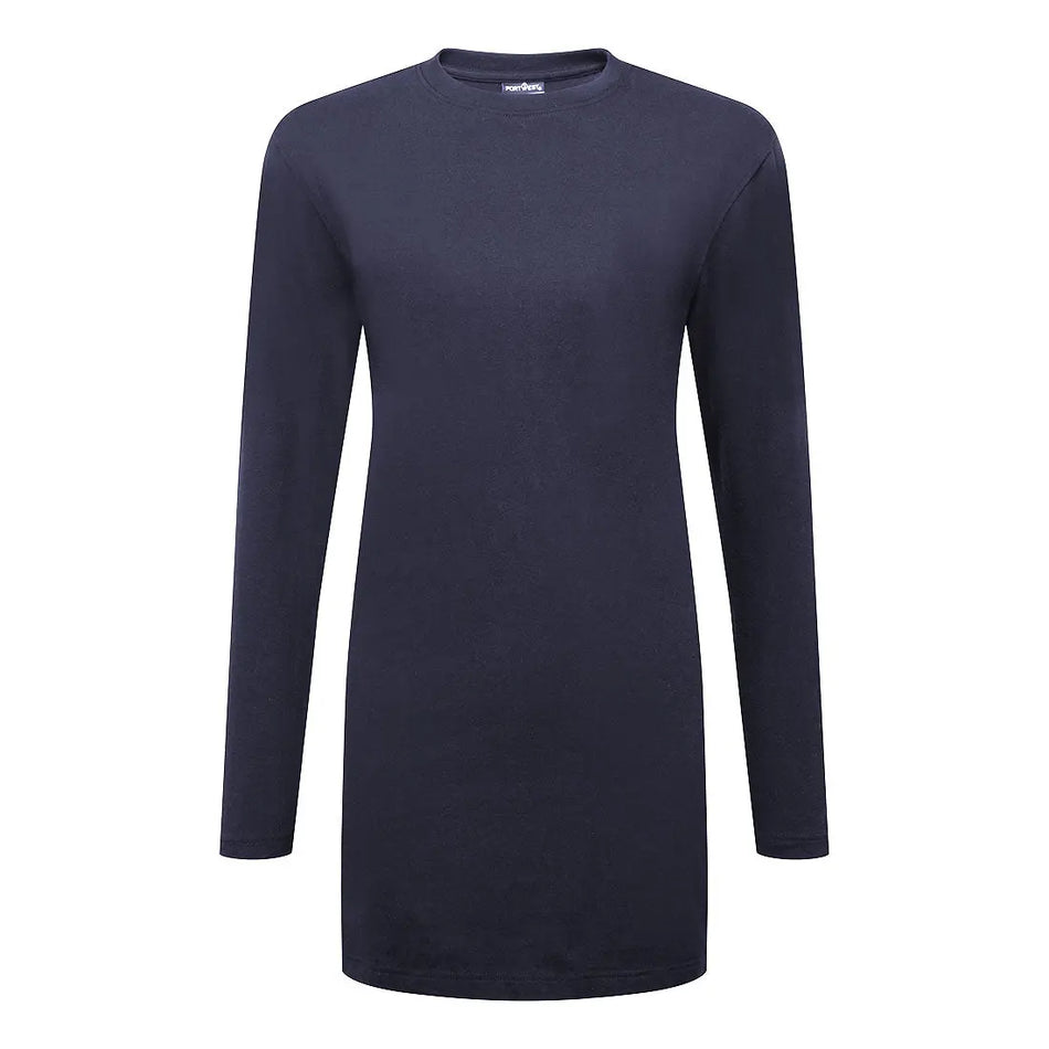Damen Baumwoll T-Shirt in entspannter Passform langarm B194 Workschutz.de