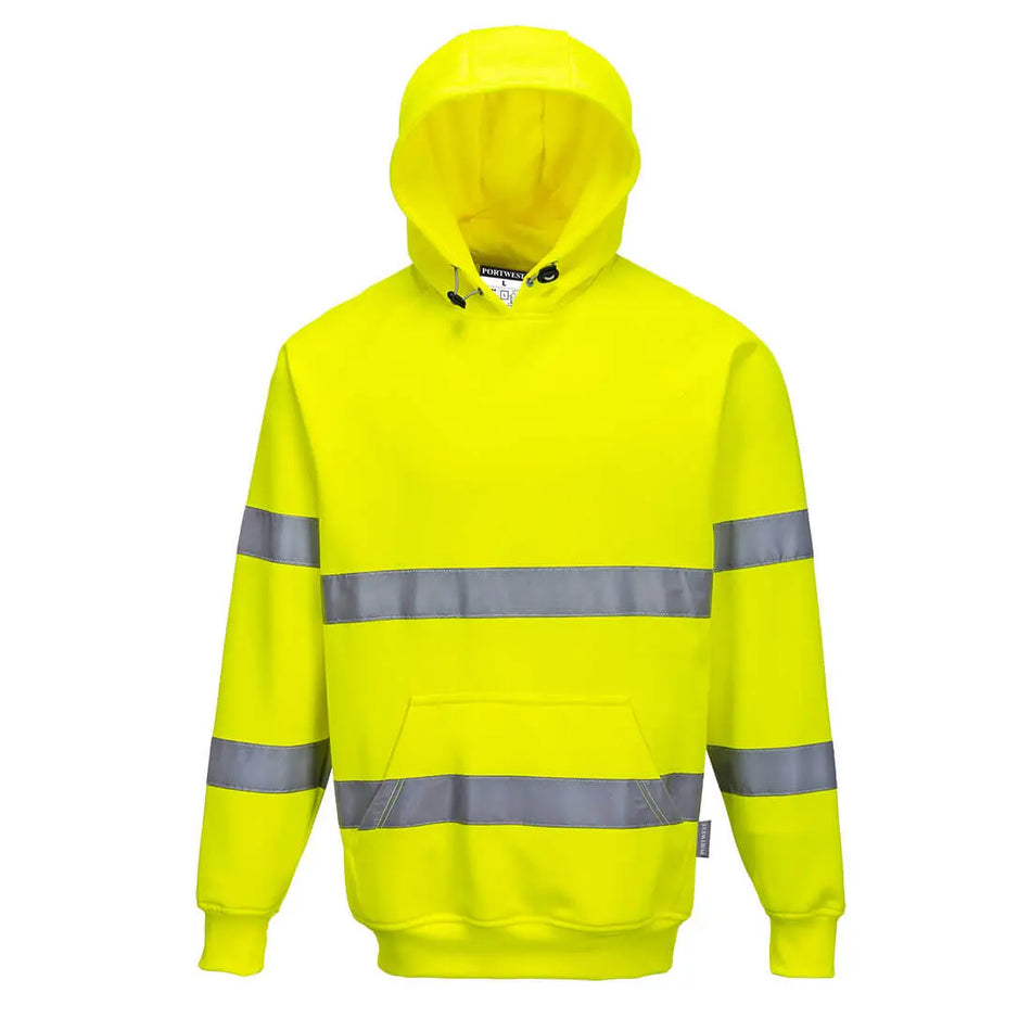 Warnschutz Kapuzen- Sweatshirt B304 Workschutz.de