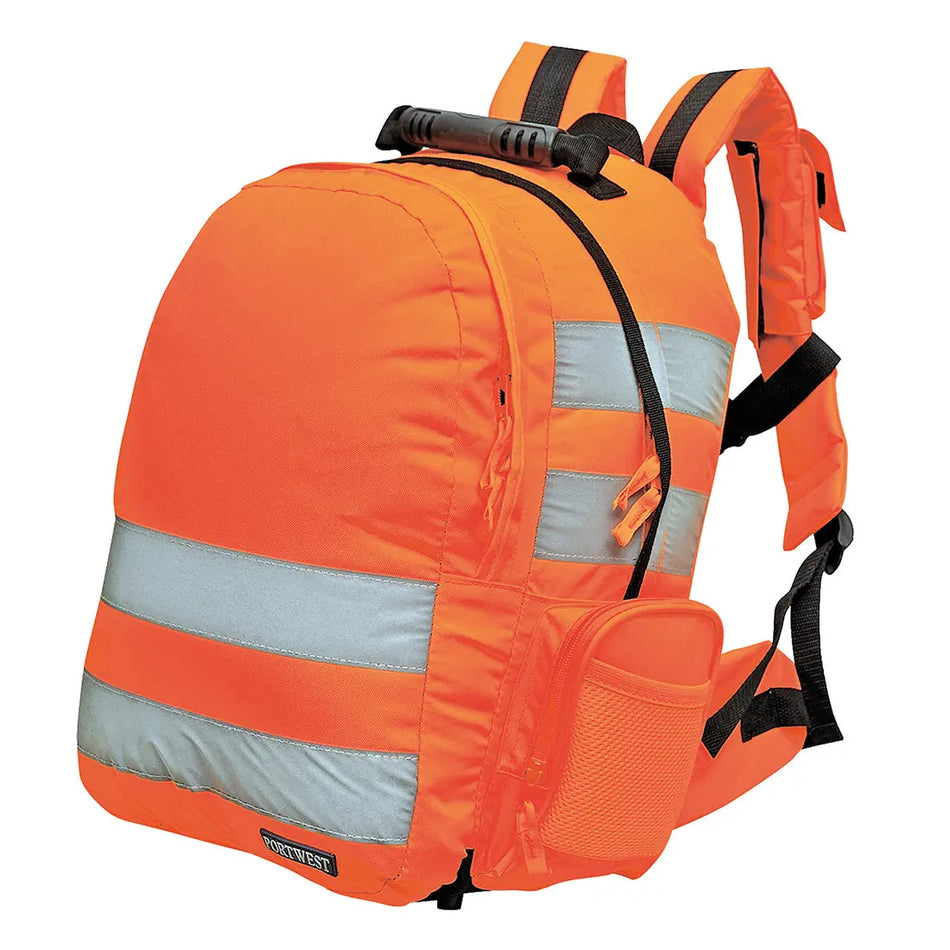 Schnellverschluss-Warnschutz-Rucksack B904 Workschutz.de