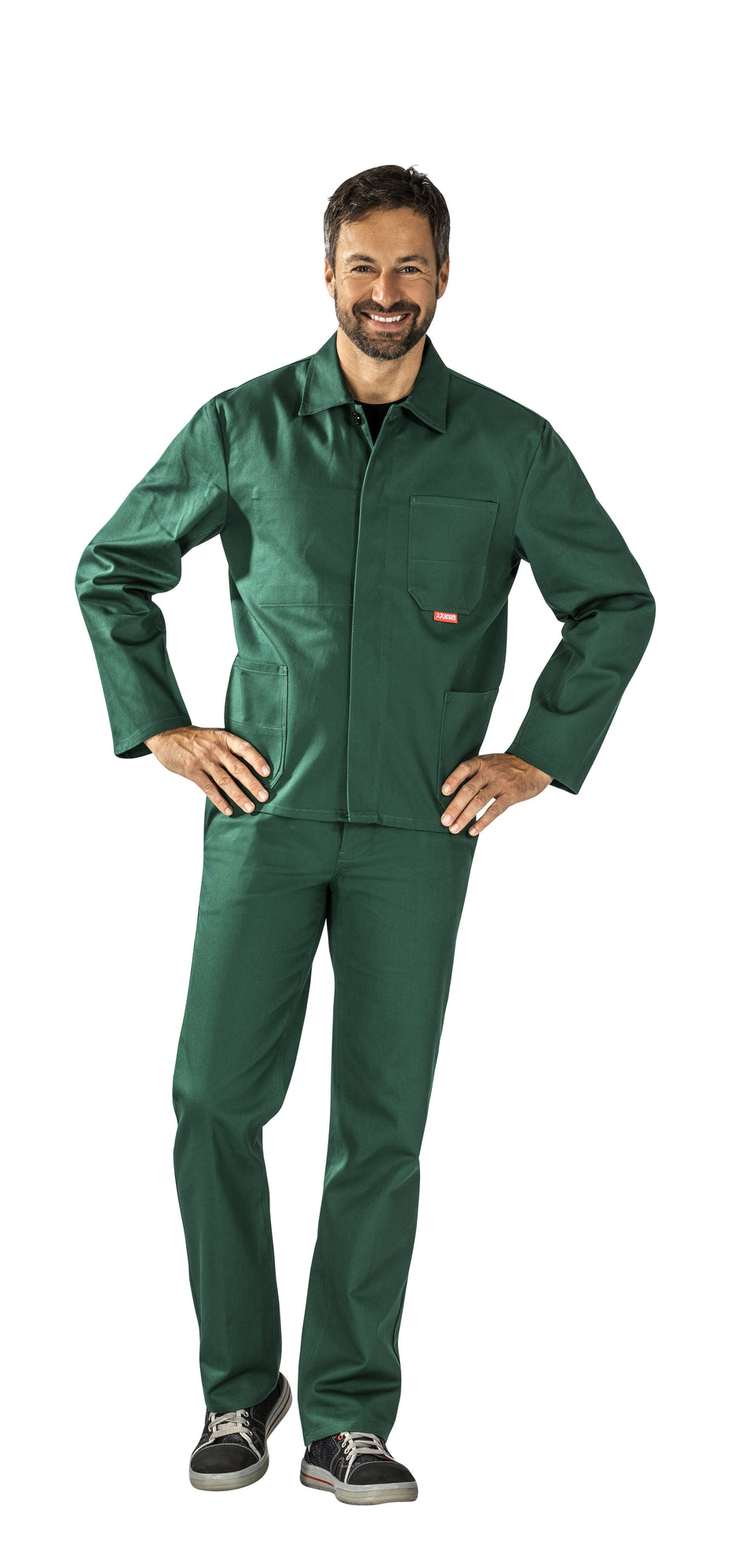Arbeitsjacke - Herren - Planam - grau